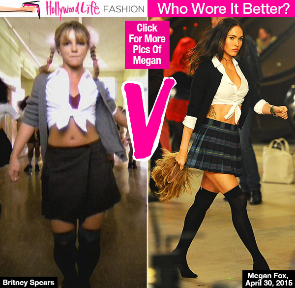 Britney Spears Megan Fox