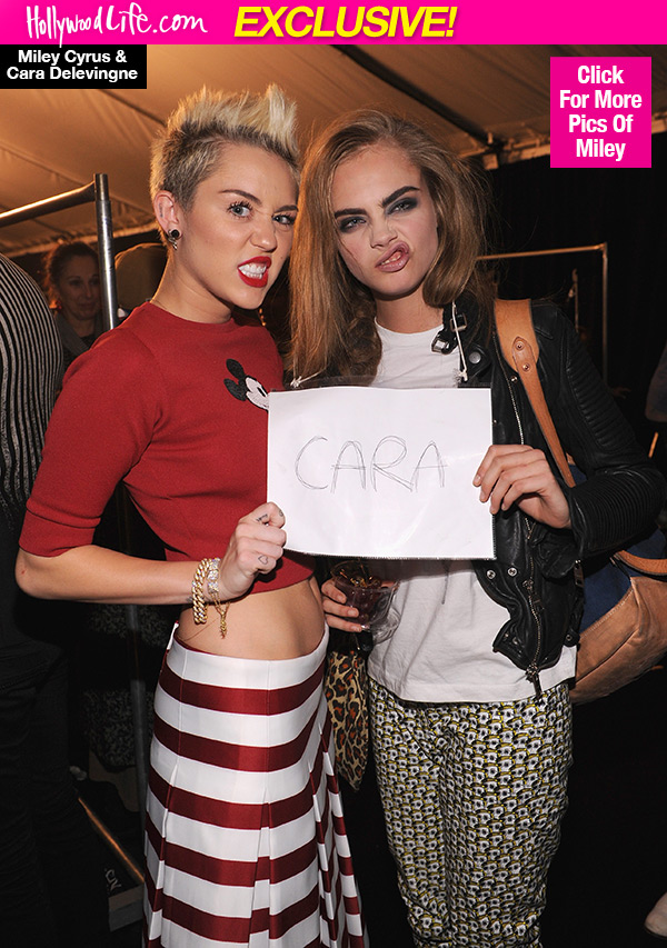 miley cyrus dating cara delevingne