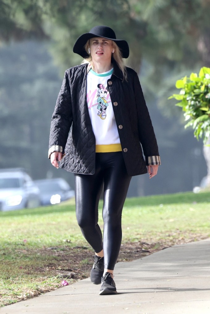 Rebel Wilson Hikes In LA