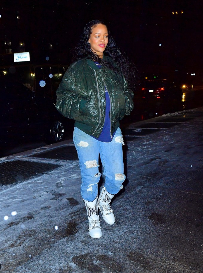 Rihanna in NYC