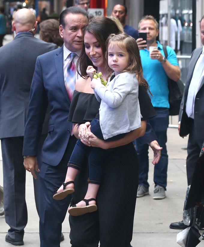 Bristol Palin & daughter at ‘Good Morning America’