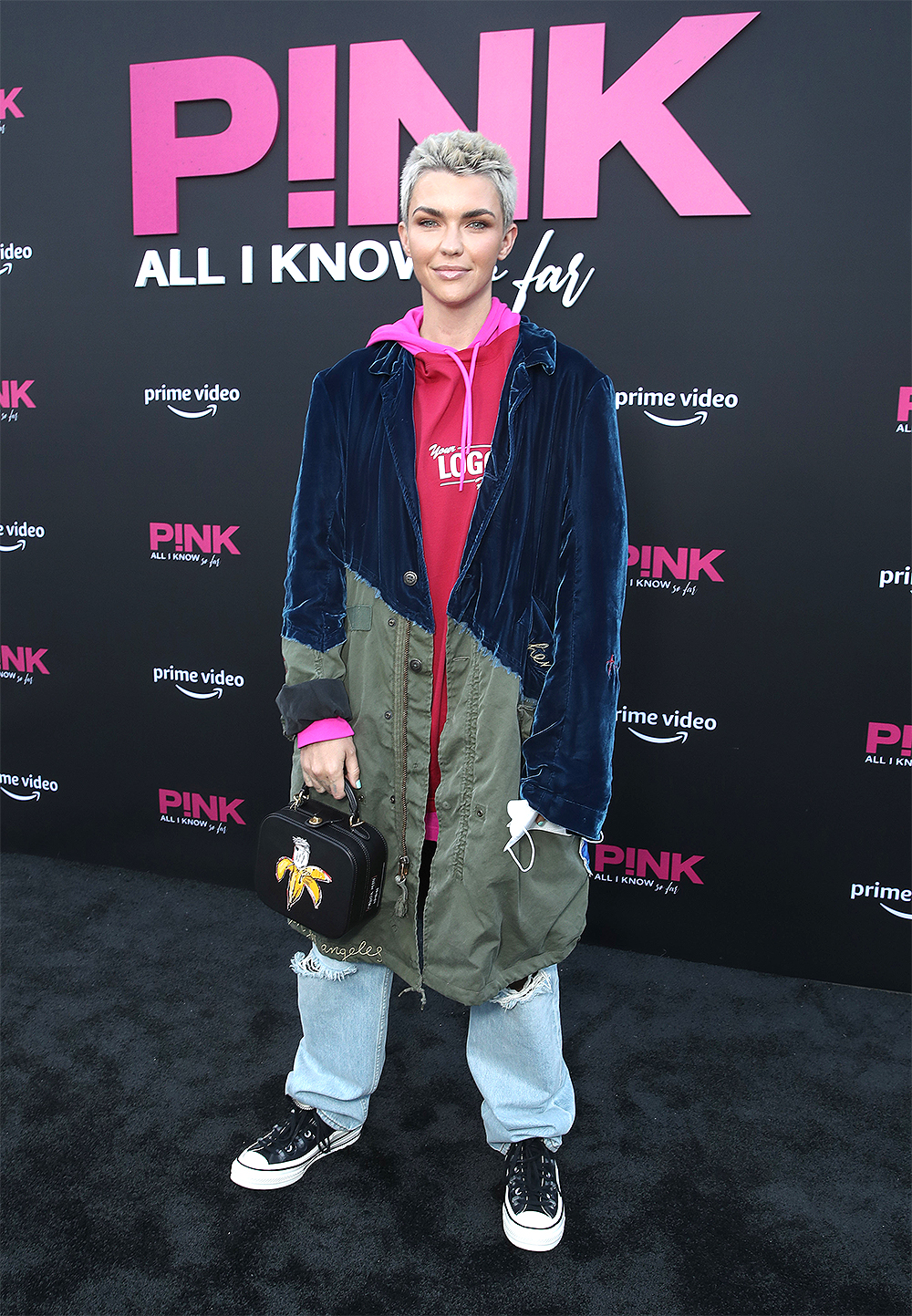 Ruby Rose attends Amazon Studios "Pink: All I Know So Far" Premiere on Monday, May 12, 2021 at the Hollywood Bowl in Los Angeles.
Amazon Studios 'Pink: All I Know So Far' Premiere, Los Angeles, California, USA - 17 May 2021