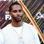Victor Cruz poses at the third season premiere of the FX series "Snowfall," Monday, July 8, 2019, in Los Angeles. (Photo by Chris Pizzello/Invision/AP)