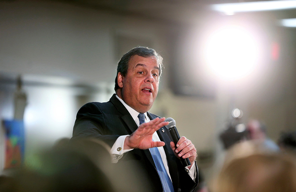 Chris Christie New Jersey Gov. Chris Christie addresses a gathering at a public forum, in New Providence, N.J., as he lays out plans in the school funding Fairness Formula, his proposed solution to "the failure of urban education" and property taxes. The proposal is opposed by advocates for urban education who say it would assign the same amount to every student, regardless of where they live and the tax base
Christie School Funding, New Providence, USA - 18 Oct 2016