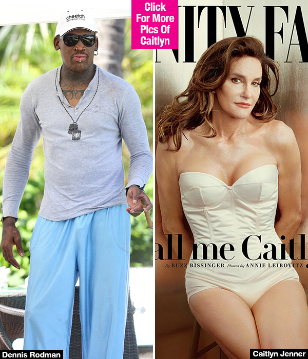 Dennis Rodman Caitlyn Jenner Date