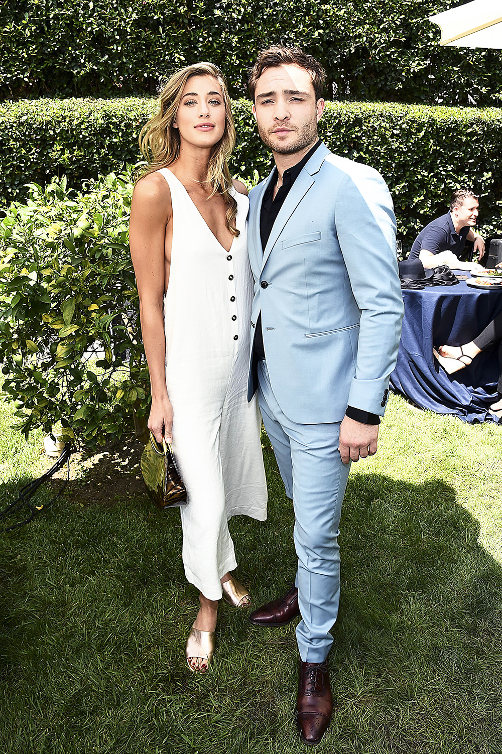 Jessica Serfaty and Ed Westwick
ICM Emmy Brunch, Los Angeles, USA - 16 Sep 2017