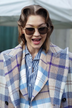 Gigi Hadid
Miu Miu show, Departures, Fall Winter 2020, Paris Fashion Week, France - 03 Mar 2020