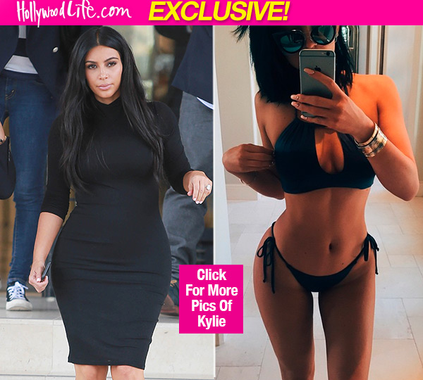Kim Kardashian Kylie Jenner Body