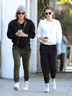 Alicia Cargile and Kristen Stewart