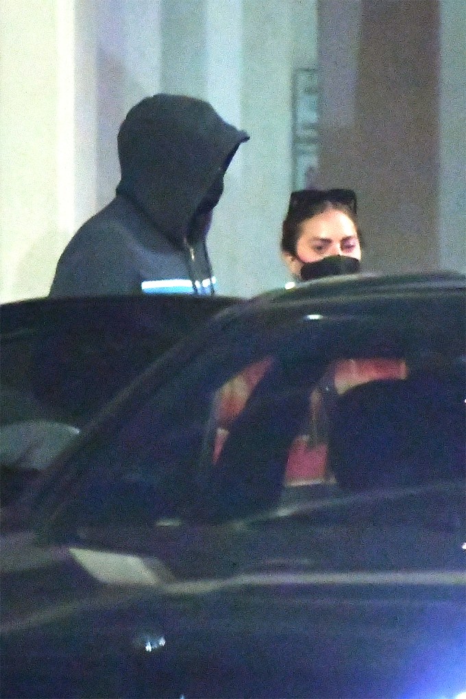 Lady Gaga & Michael Polansky at LAX airport