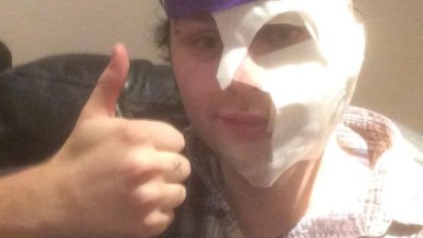 Michael Clifford Injury Pic