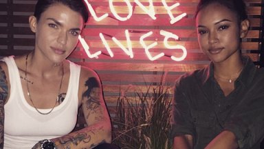 Karrueche Tran Ruby Rose Dinner Date