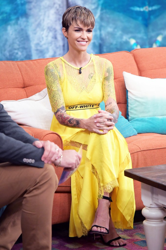 Ruby Rose on ‘Despierta America’ in 2018