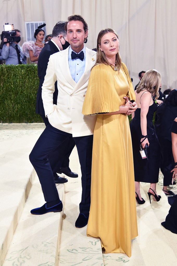 Mara Sharapova & Fiance At The 2021 Met Gala