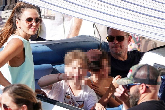 Matt Damon In Italy