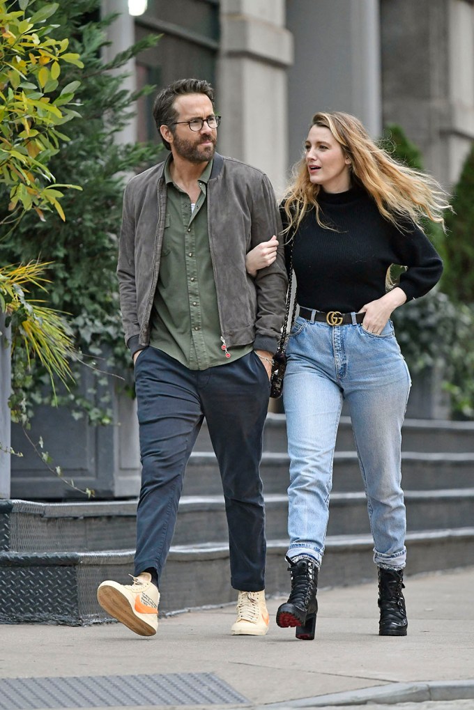 Blake Lively & Ryan Reynolds In NYC