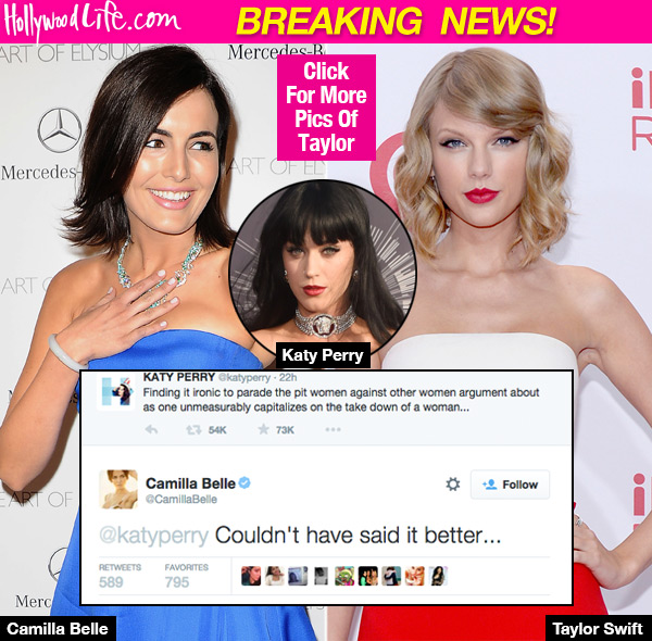 Camilla Bella Insults Taylor Swift