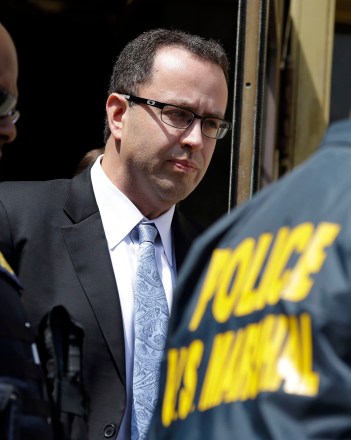 Jared Fogle Former Subway pitchman Jared Fogle leaves the Federal Courthouse in Indianapolis, following a hearing on child-pornography charges. Fogle agreed to plead guilty to allegations that he paid for sex acts with minors and received child pornography in a case that destroyed his career at the sandwich-shop chain and could send him to prison for more than a decade
Subway Spokesman Raid, Indianapolis, USA