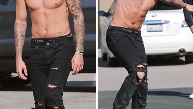 Justin Bieber Shirtless