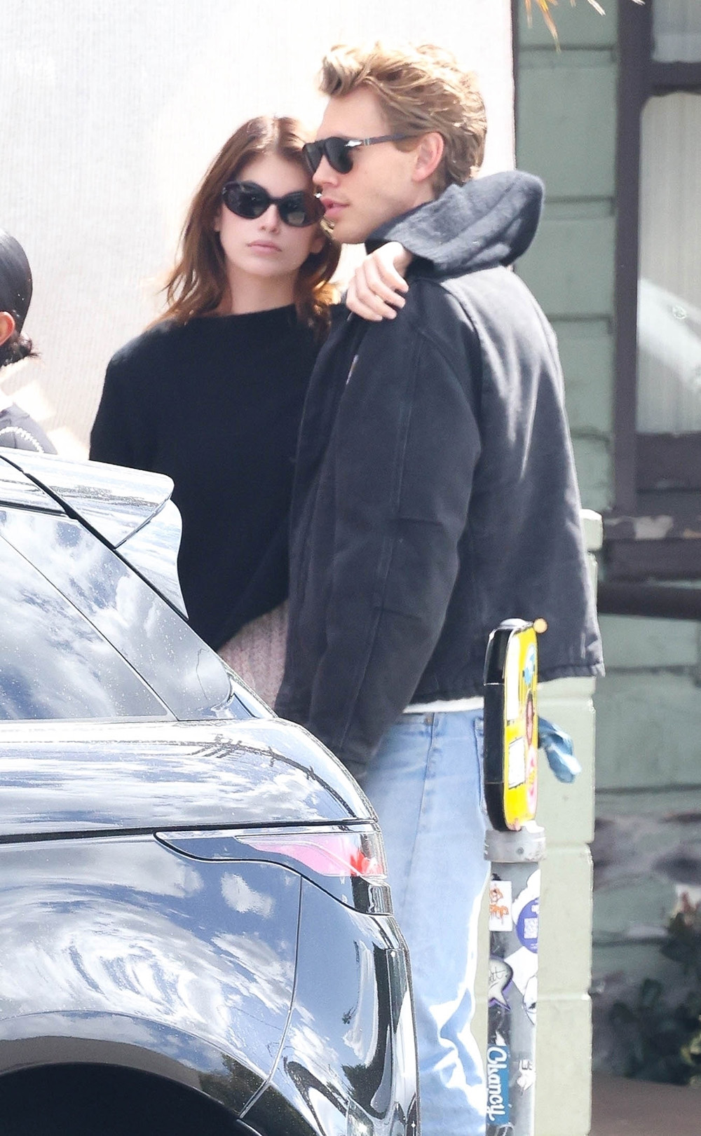 *EXCLUSIVE* Austin Butler and Kaia Gerber get cozy stepping out for lunch in Los Feliz!