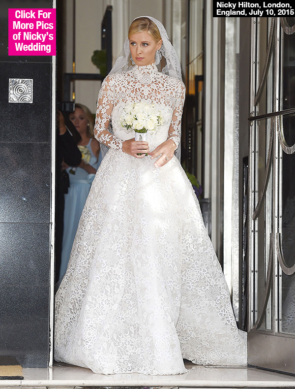 Nicky Hilton Wedding Dress