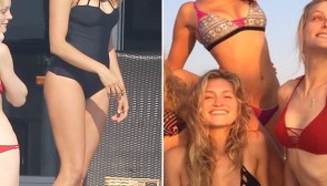 nina dobrev bikini st tropez