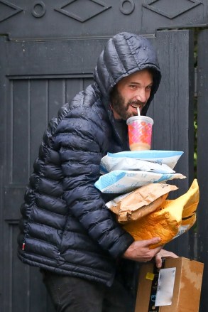 Los Angeles, CA - Ben Affleck grabs some packages that were delivered to his house while sipping on his morning coffee.Pictured: Ben AffleckBACKGRID USA 23 JANUARY 2021 BYLINE MUST READ: BACKGRIDUSA: +1 310 798 9111 / usasales@backgrid.comUK: +44 208 344 2007 / uksales@backgrid.com*UK Clients - Pictures Containing ChildrenPlease Pixelate Face Prior To Publication*