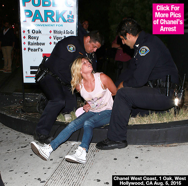 Chanel West Coast Arrest