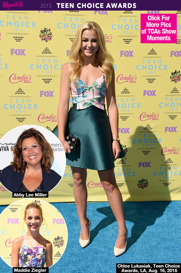 Chloe Lukasiak Beats Maddie Ziegler Teen Choice Awards
