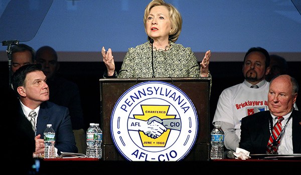 Hillary Clinton presidential campaigning