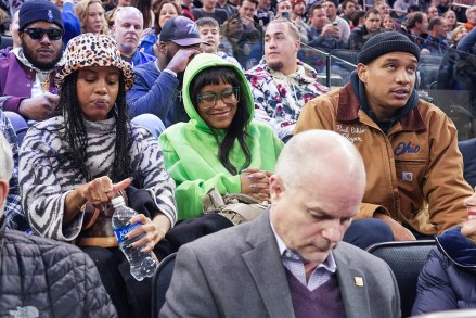 Keke Palmer watches the home team New York Rangers beat the visiting St. Louis Blues 6-4 at Madison Square Garden
St. Louis Blues v New York Rangers, Madison Square Garden, New York, USA - 05 Dec 2022