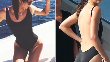 kendall jenner bathing suit backless