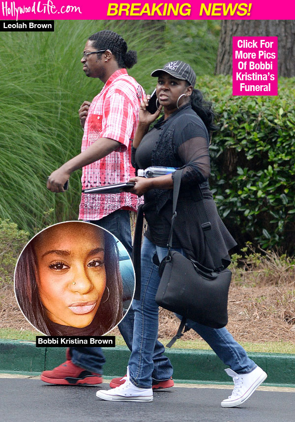 Leolah Brown Kicked Out Bobbi Kristina Funeral