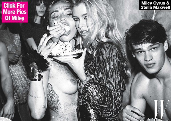Miley Cyrus Topless