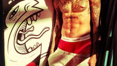 chris brown tattoos