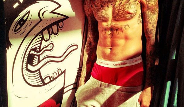 chris brown tattoos