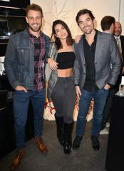 Nick Viall, Jared Haibon, and Ashley Iaconetti
House of Sillage Holiday Boutique launch event, Los Angeles, USA - 01 Nov 2018
House of Sillage Holiday Boutique Launch Event - Inside