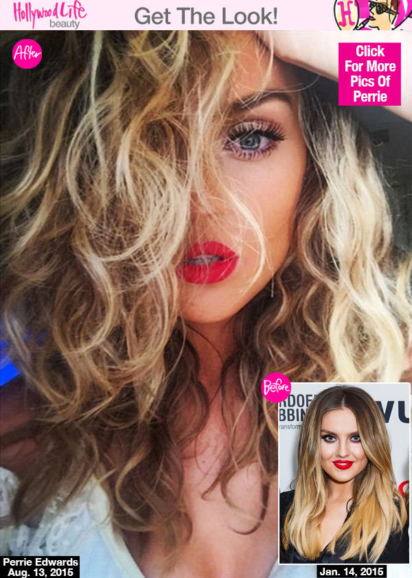 Perrie Edwards Curly Hair
