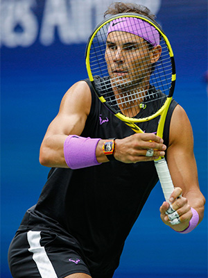 Rafael Nadal of Spain in action in the Men's FinalUS Open Tennis Championships, Day 14, USTA National Tennis Center, Flushing Meadows, New York, USA - 08 Sep 2019
