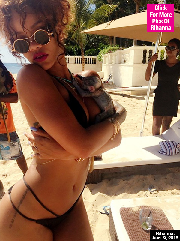 Rihanna Beach Body