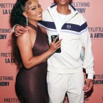 La La Anthony and Kiyan Anthony
PrettyLittleThing x La La Anthony The Edit Launch Dinner, New York, USA - 16 May 2022