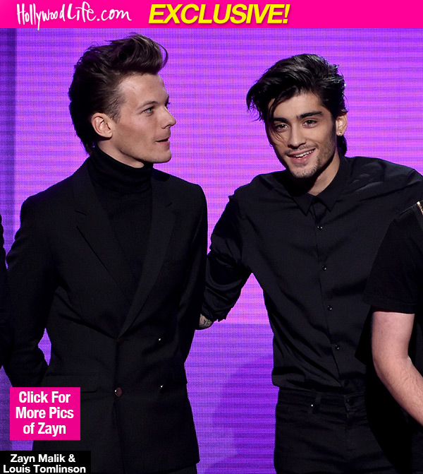 Louis Tomlinson Supports Zayn Malik