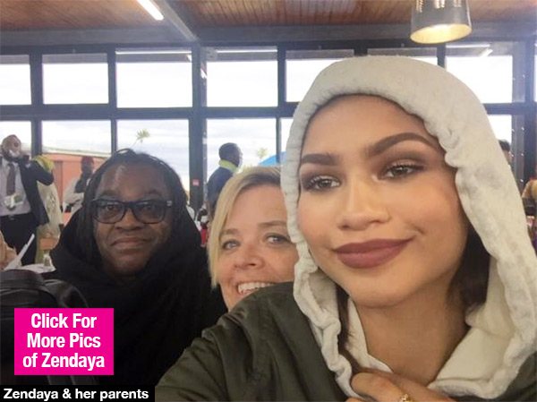 Zendaya Defends Parents