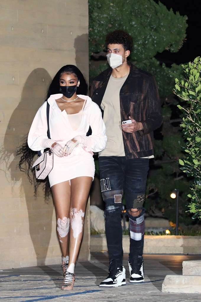 Winnie Harlow & Kyle Kuzma In Malibu