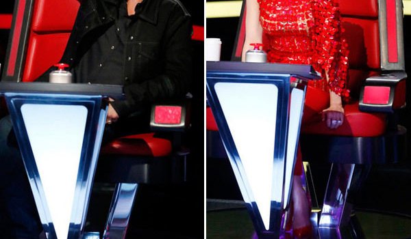 Gwen Stefani Blake Shelton Flirting