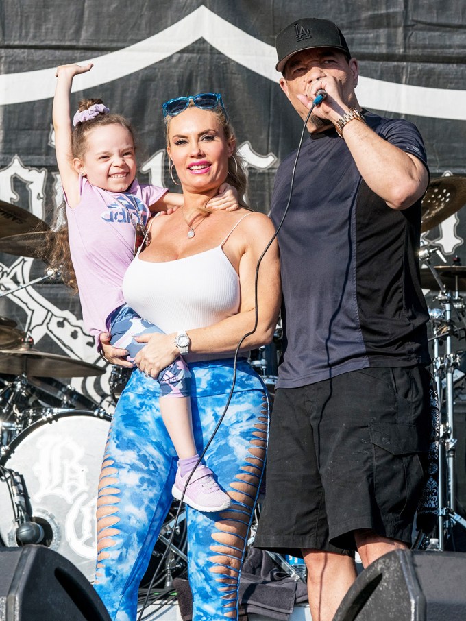 Coco, Ice-T & Chanel Attend Blue Ridge Rock Festival