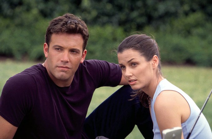 Bridget Moynahan & Ben Affleck in a scene