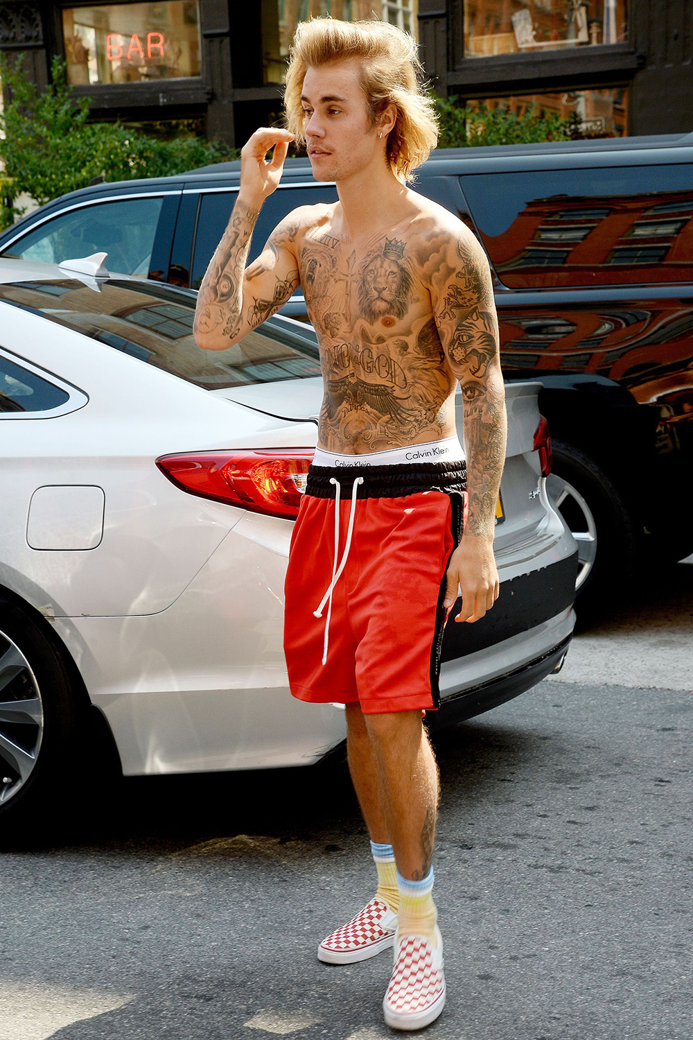 Justin Bieber out and about, New York, USA - 07 Aug 2018