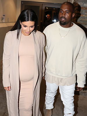 Kim Kardashian and Kanye West