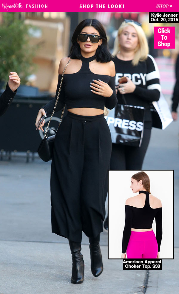 kylie jenner crop top
